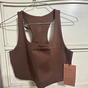 Brown Athletic Tank Top NWT